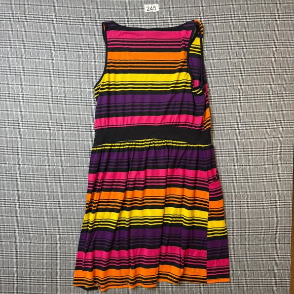 Torrid Women's Dress Multicolor Striped Sleeveless Size 2 - Picture 6 of 6